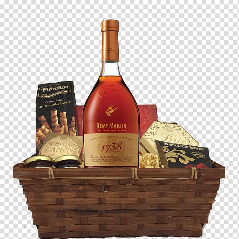 Liqueur Whiskey Cognac Food Gift Baskets Liquor, royal wedding card transparent background PNG clipart