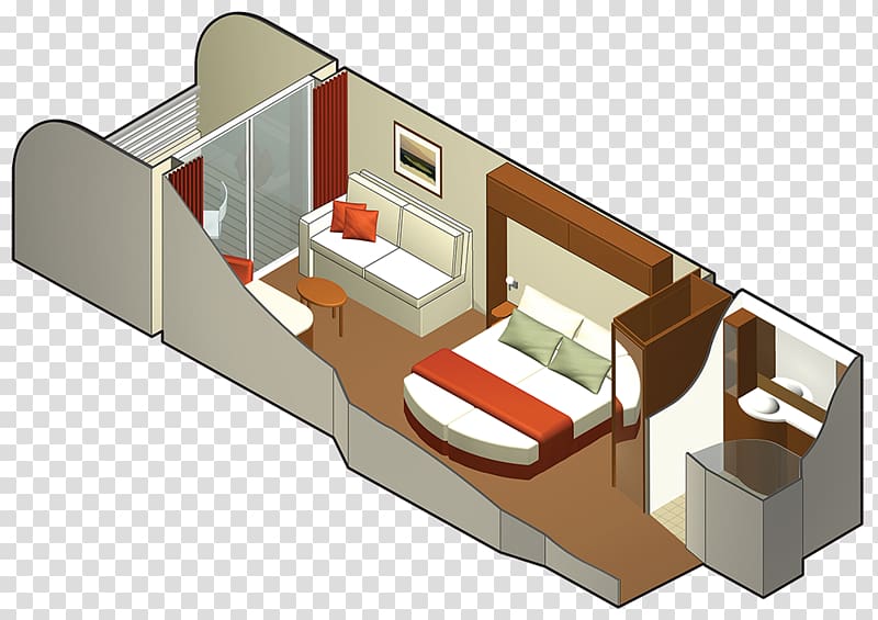 State room Celebrity Cruises Solstice-class cruise ship Suite, cruise ship transparent background PNG clipart