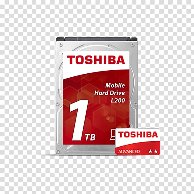 Laptop Hard Drives Toshiba L200 Serial ATA Terabyte, Laptop transparent background PNG clipart