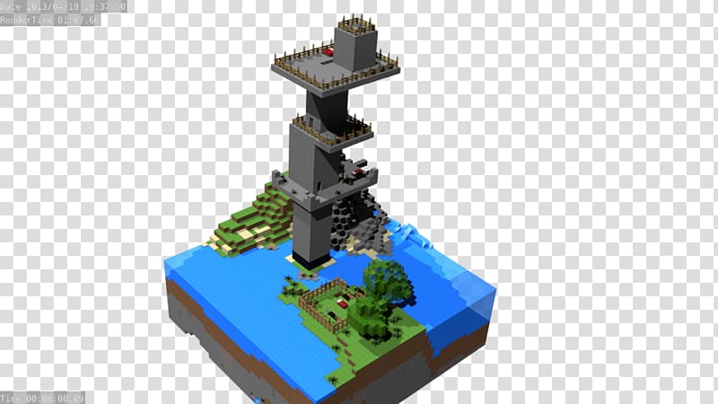 Minecraft Digital art Pixel art Adventure game, tokyo tower minecraft transparent background PNG clipart