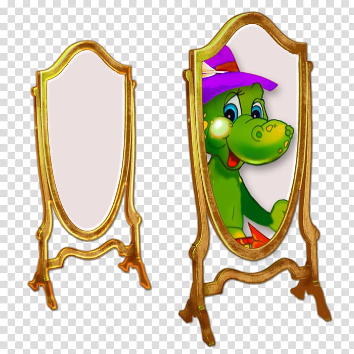 Dragon New Year Astrological sign Mirror, Full-length mirror transparent background PNG clipart