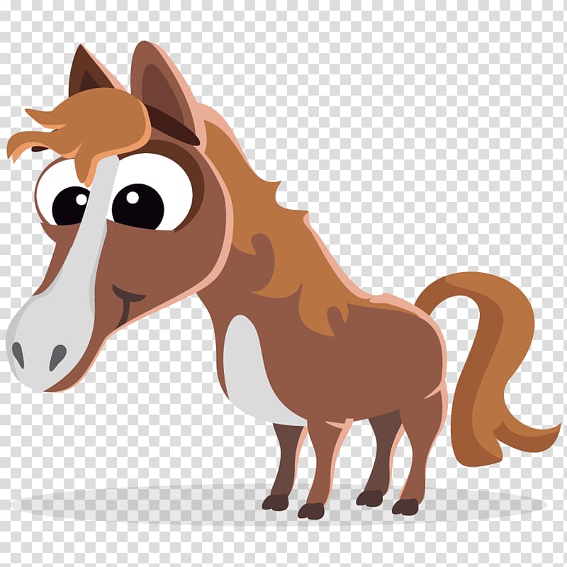Clydesdale horse Pony Cartoon , Pony Line transparent background PNG clipart