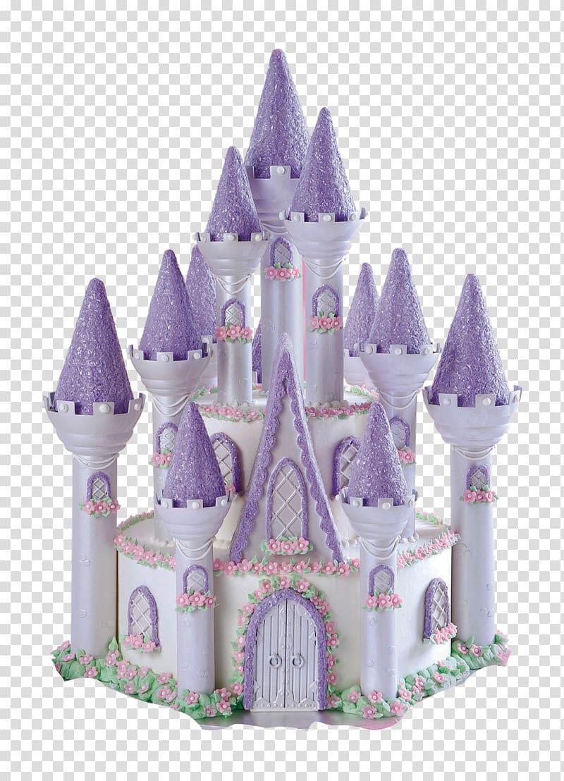 Frosting & Icing Princess cake Birthday cake Cake decorating, Castle transparent background PNG clipart