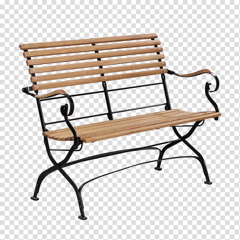 Bench Furniture Gartenbank schwarz Garden Sunlounger, wooden benches transparent background PNG clipart