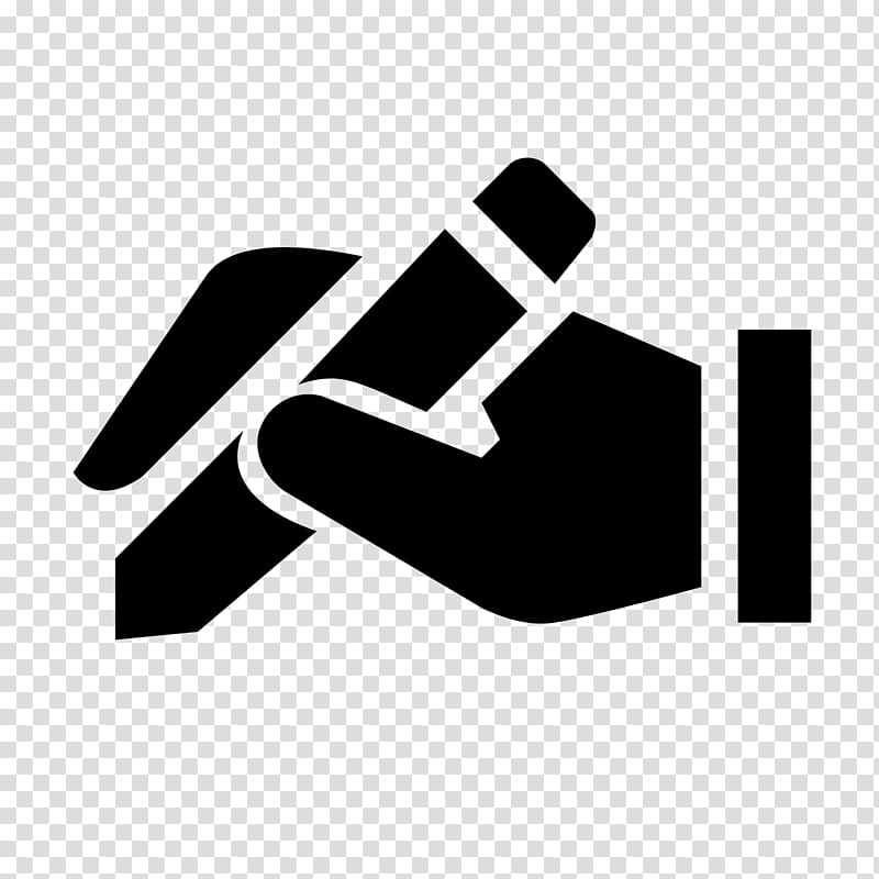 writing hand icon png