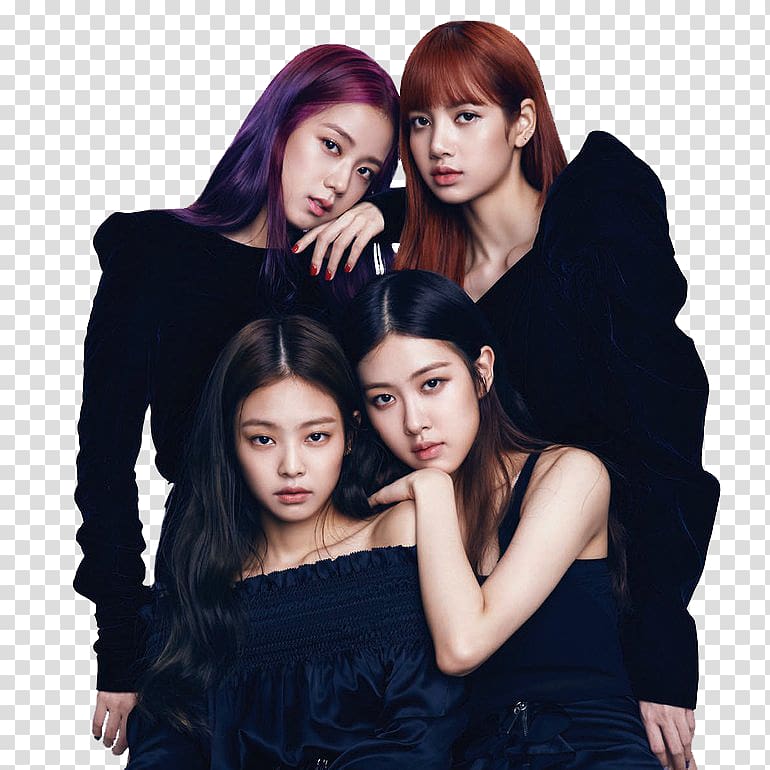 Black Pink illustration, Jisoo Jennie Kim Lisa Tiffany Rosé, blackpink as if it\'s your last transparent background PNG clipart