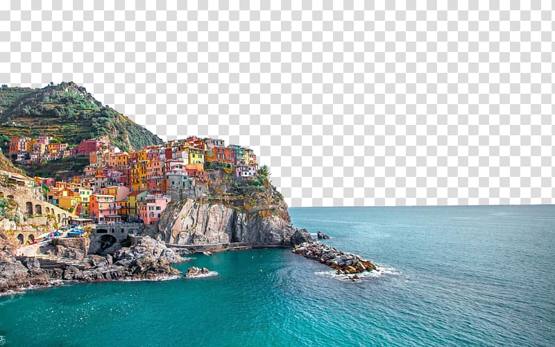 Manarola Monterosso al Mare Corniglia Riomaggiore Vernazza, Cinque Terre, Italy transparent background PNG clipart