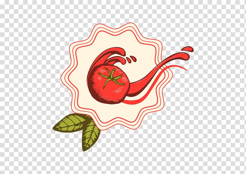 Tomato Euclidean Illustration, tomato transparent background PNG clipart