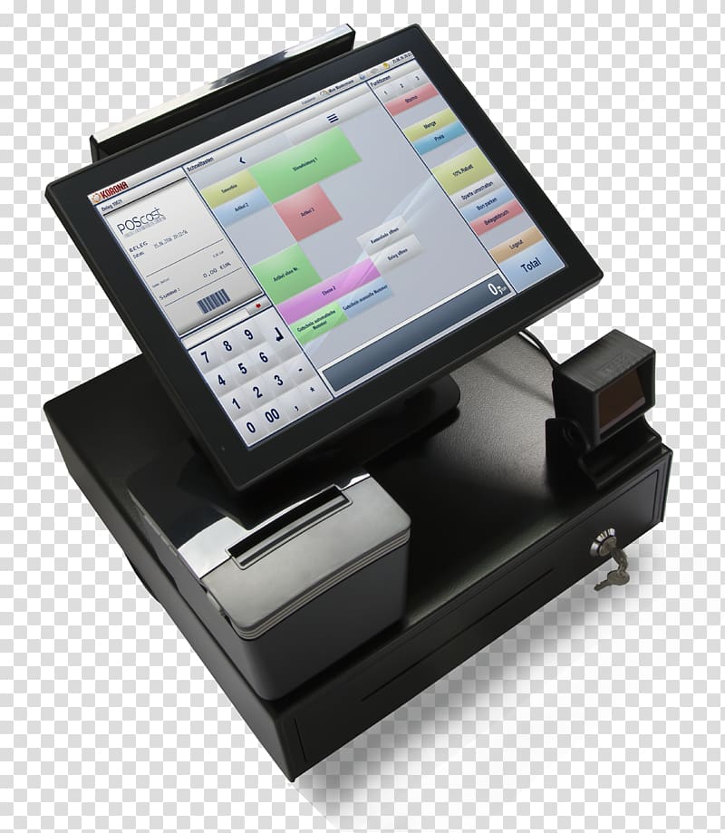 Kassensystem Blagajna Computer Monitor Accessory Printer Cash register, printer transparent background PNG clipart