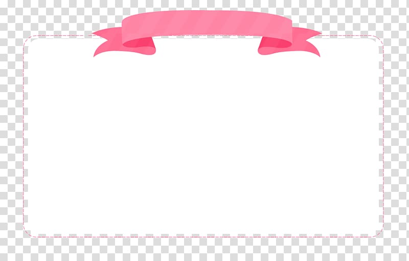 pink strap illustration, Fresh and beautiful pink ribbon products borders transparent background PNG clipart