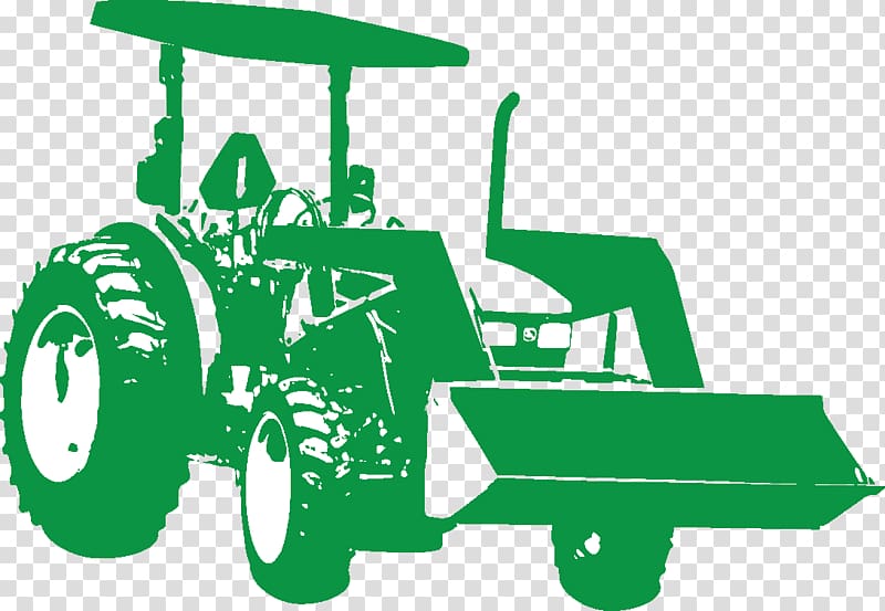 Green Tractor Farm Safety Motor vehicle, tractor transparent background PNG clipart