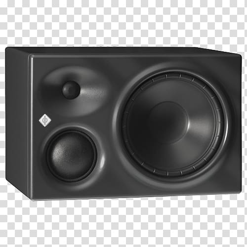 Subwoofer Studio monitor Microphone Computer Monitors Georg Neumann, microphone transparent background PNG clipart