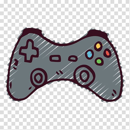 Joystick Computer Icons Game Controllers, doodle transparent background PNG clipart