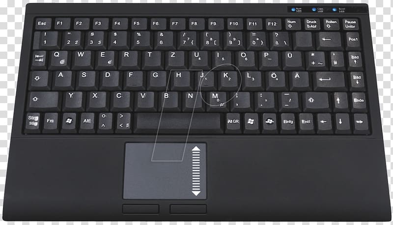 Computer keyboard Laptop Computer mouse Gaming keypad Touchpad, Laptop transparent background PNG clipart