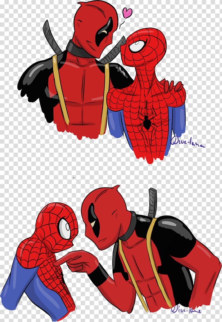 Spider-Man Drawing Doodle Art, spider-man transparent background PNG clipart