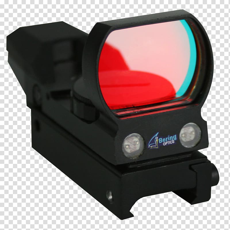 Reflector sight Red dot sight Holographic weapon sight Optics, Reflex transparent background PNG clipart
