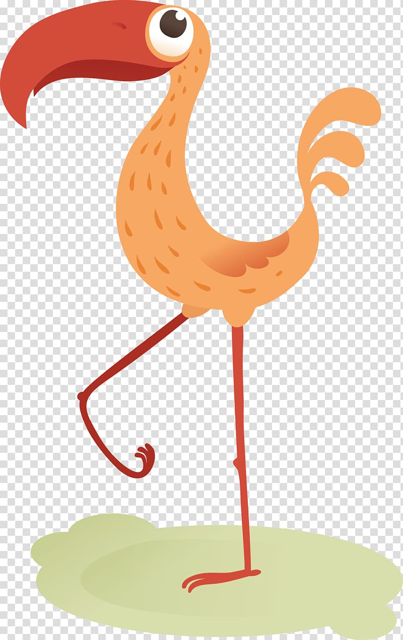 Bird Pelican Flamingo Icon, Creative Bird transparent background PNG clipart