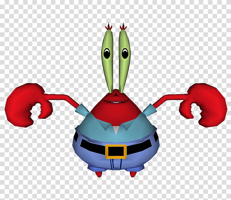 Mr. Krabs SpongeBob SquarePants: Battle for Bikini Bottom Squidward Tentacles Crab, crab transparent background PNG clipart