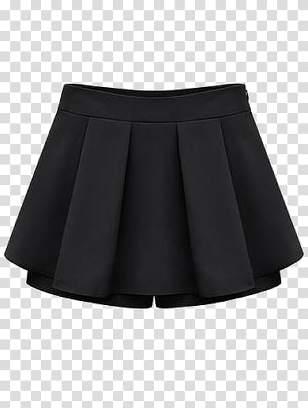 Skirt Waist Chiffon Shorts Pleat, and pleated skirt transparent background PNG clipart