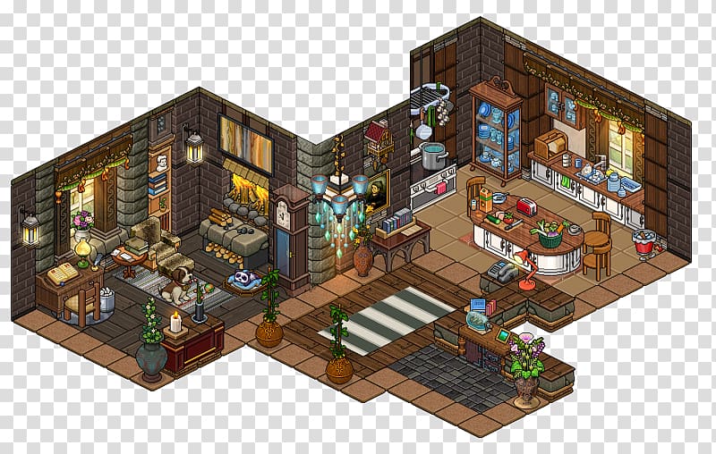 Habbo YouTube Room House Game, bathroom interior transparent background PNG clipart