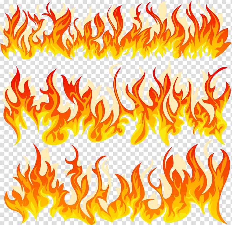 red flames illustration, Flame Combustion Icon, fire transparent background PNG clipart