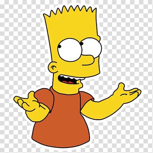 Bart Simpson Maggie Simpson Homer Simpson Edna Krabappel Marge Simpson, Bart Simpson transparent background PNG clipart