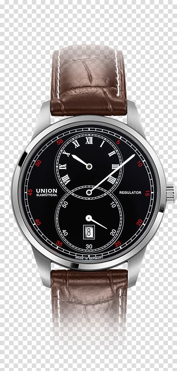 Glashütte Original Union Uhrenfabrik GmbH Watch Chronograph, watch transparent background PNG clipart