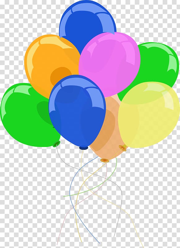 Balloon Party Birthday , Party Decor transparent background PNG clipart