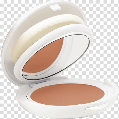 Sunscreen Avene High Protection Tinted Compact SPF 50 Beige Face Powder Cream Cosmetics, compact transparent background PNG clipart