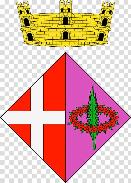 Sant Joan les Fonts La Palma de Cervelló Coat of arms Escutcheon Gules, others transparent background PNG clipart