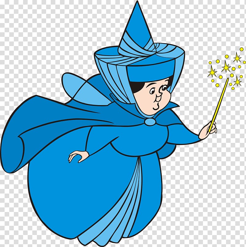 fairy god mother illustration, Princess Aurora Flora, Fauna, and Merryweather Thistletwit Fairy, sleeping beauty transparent background PNG clipart