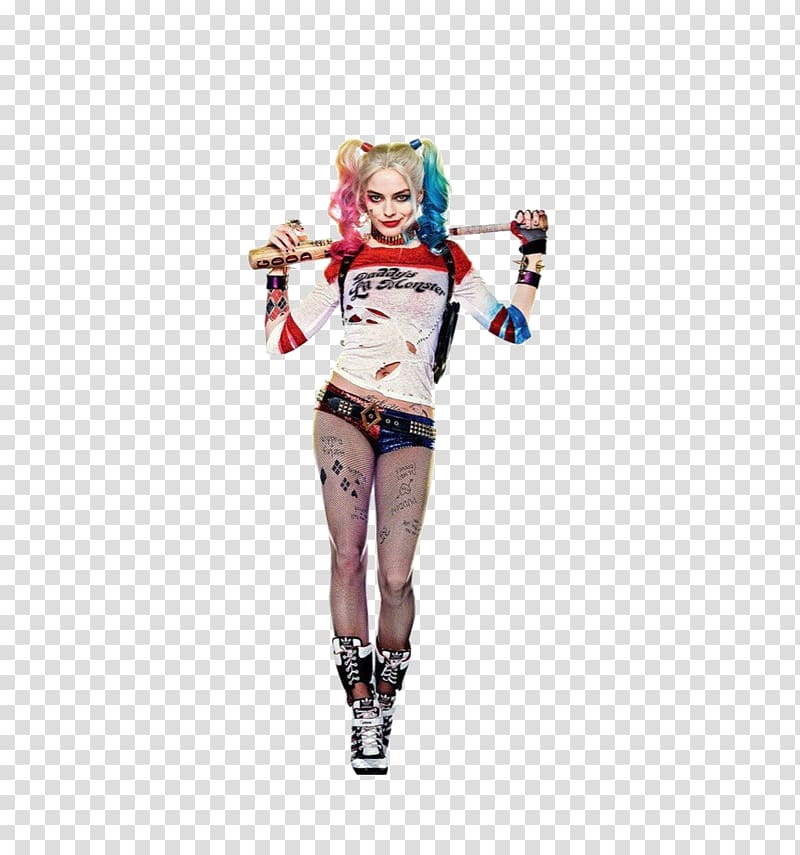 Harley Quinn Joker Batman Standee DC Comics, harley quinn transparent background PNG clipart