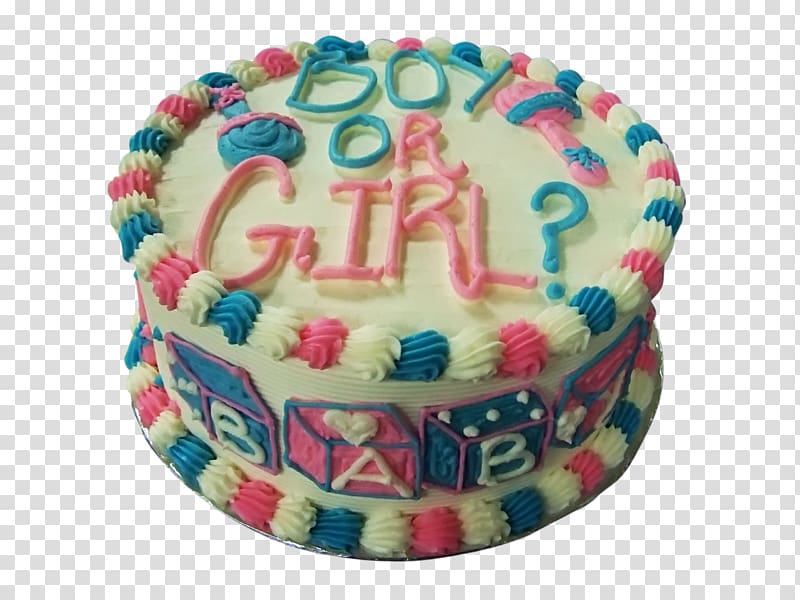 Birthday cake Torte Cupcake Torta Cake decorating, baby gender reveal transparent background PNG clipart