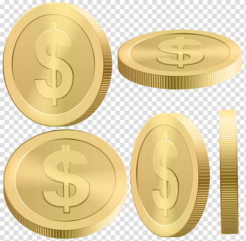 file formats Lossless compression, Gold Coins transparent background PNG clipart