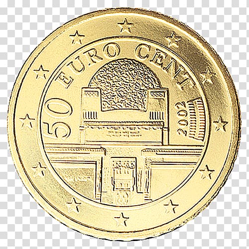 50 cent euro coin Euro coins, Coin transparent background PNG clipart