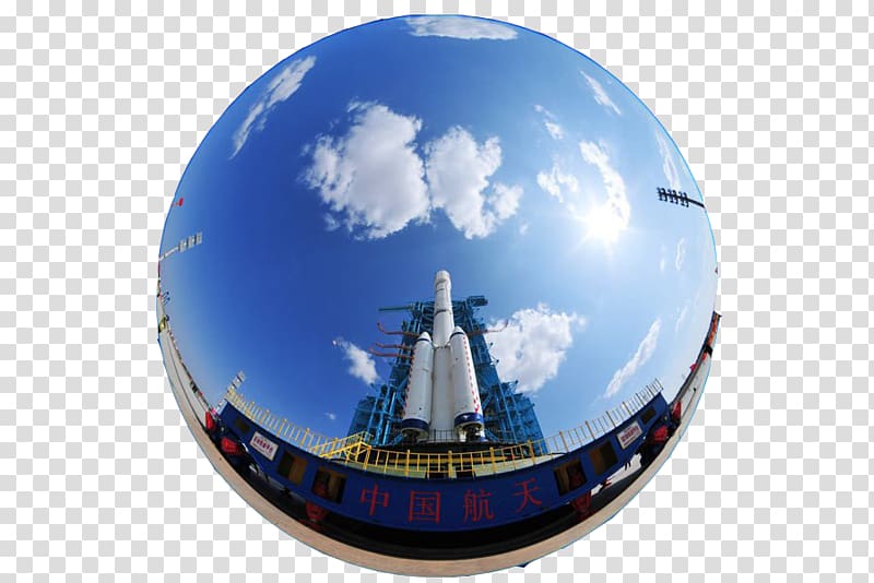 Jiuquan Satellite Launch Center Shenzhou 1 Tiangong-1 Tiangong-2, Temple II emission transparent background PNG clipart