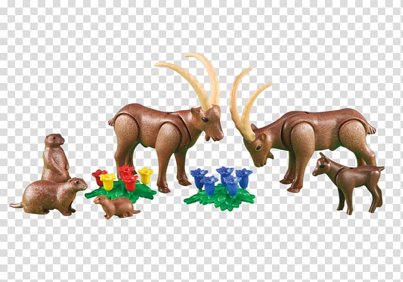Alpine Animals Playmobil Big Farm Goats with Kids Playmobil 6532 Forest Animals, playmobil transparent background PNG clipart