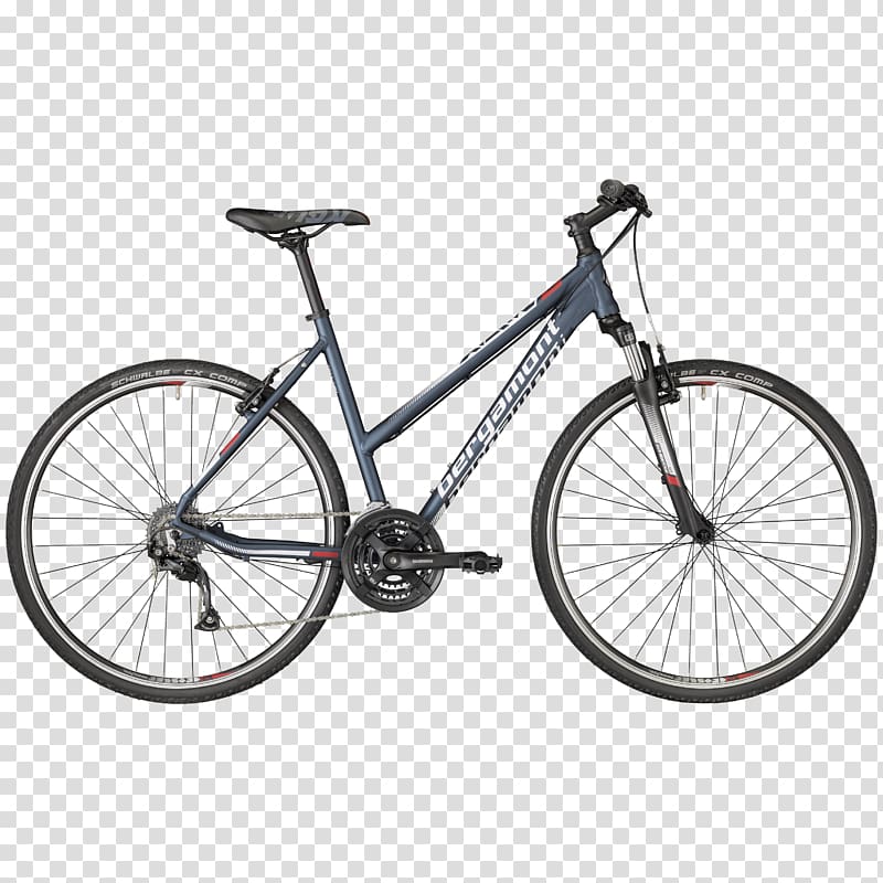 Hybrid bicycle Bergamot Bicycle Distribution GmbH Cyclo-cross bicycle Trekkingrad, Bicycle transparent background PNG clipart