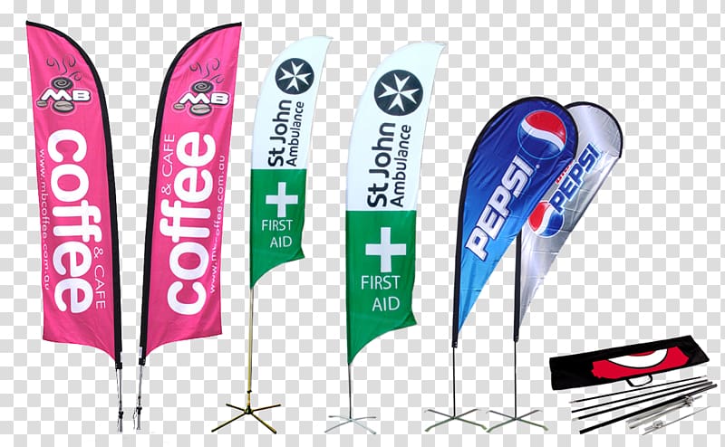 Flag Printing Banner Promotion Advertising, watercolor banner transparent background PNG clipart