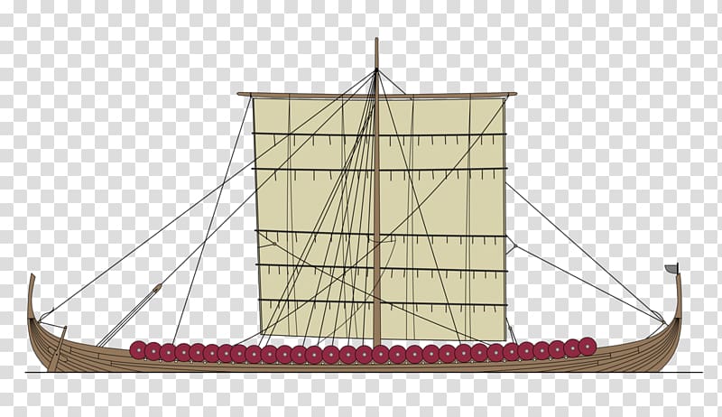 Viking Age Gokstad ship Longship Viking ships, viking transparent background PNG clipart