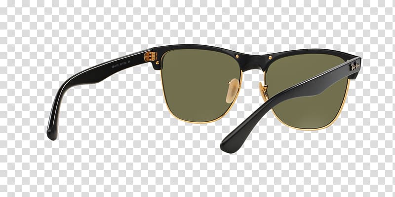 Goggles Sunglasses Ray-Ban Clubmaster Oversized, Sunglasses transparent background PNG clipart