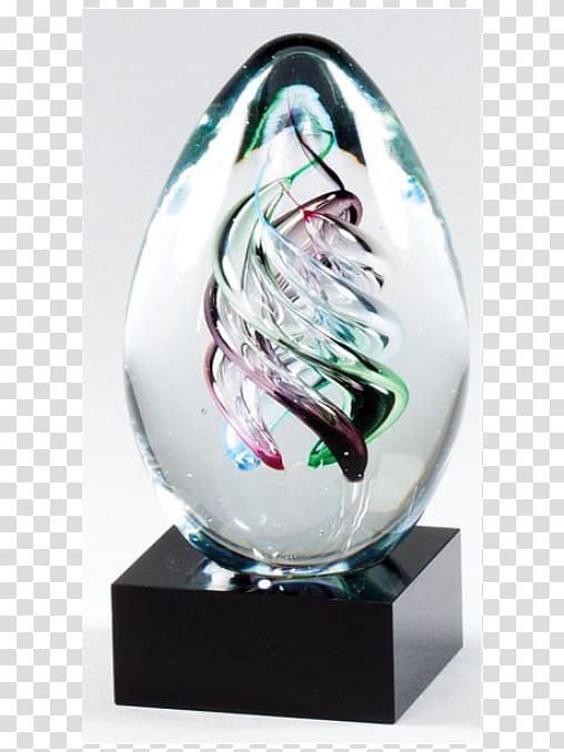 Award Art glass Sculpture Glass art, glass trophy transparent background PNG clipart