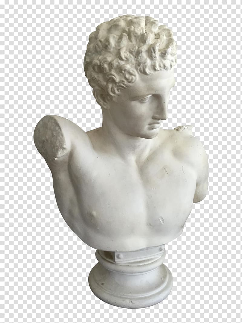Hermes Greek mythology Bust Statue Deity, others transparent background PNG clipart