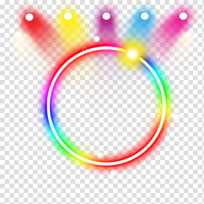 Ring Light Effect PNG Transparent, Smart Technology Ring Light Effect,  Science And Technology, Blue, Business PNG Image For Free Download