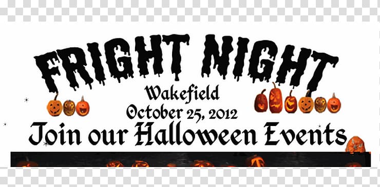 Logo Banner Brand Recreation, fright night transparent background PNG clipart