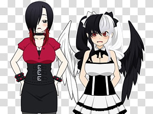 Black hair LA PATRIA 10 November Mangaka Brown hair, point of view transparent background PNG clipart thumbnail