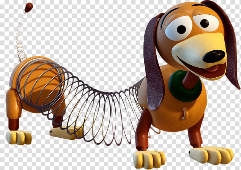 Slinkydog from Toy Story, Jessie Sheriff Woody Buzz Lightyear Slinky Dog Bullseye, Slinky transparent background PNG clipart