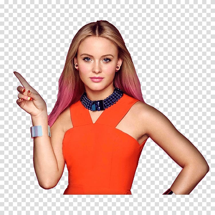 woman in red top, Zara Larsson Red Dress transparent background PNG clipart