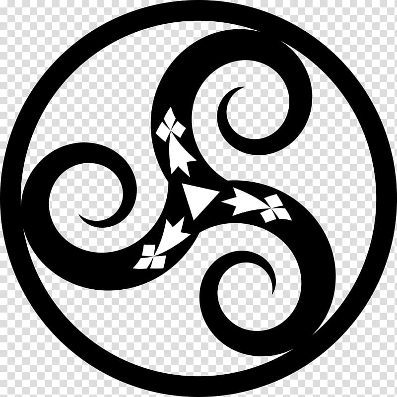 Celtic knot Triskelion Symbol Brittany Celts, lucky symbols transparent background PNG clipart