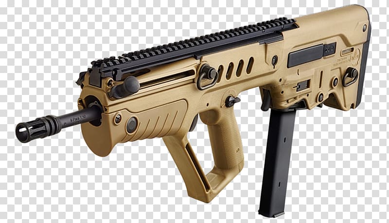 IWI Tavor Israel Weapon Industries Bullpup 5.56×45mm NATO Semi-automatic rifle, others transparent background PNG clipart